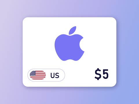 Apple iTunes Gift Card $5 (US)