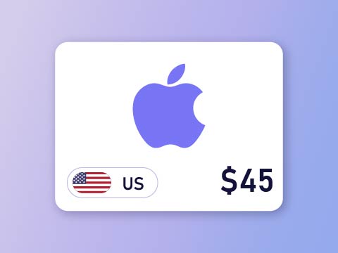 Apple iTunes Gift Card $45 (US)