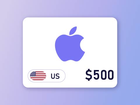 Apple iTunes Gift Card $500 (US)