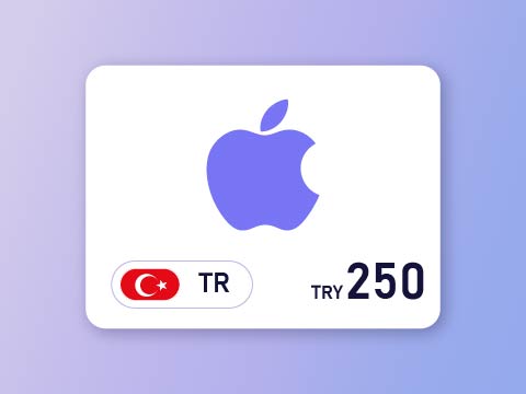 Apple iTunes Gift Card TRY 250 (Turkey)