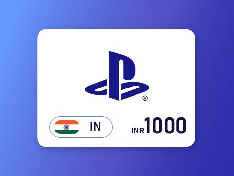 PlayStation Gift Card 1000 INR (India)