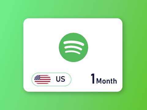 Spotify Gift Card 10 USD 1 Month