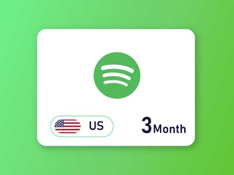 Spotify Gift Card 30 USD 3 Month