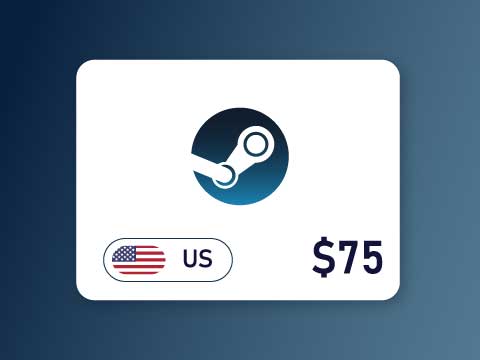 Steam Gift Card 75 USD