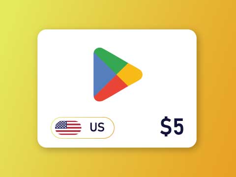 Google Play Gift Card 5 USD